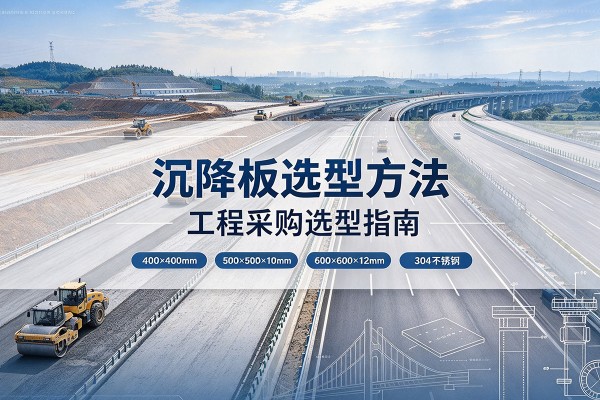 涉县沉降板选择方法