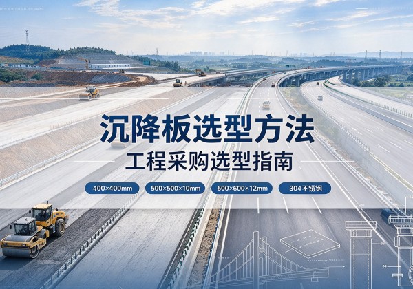 涉县沉降板选择方法
